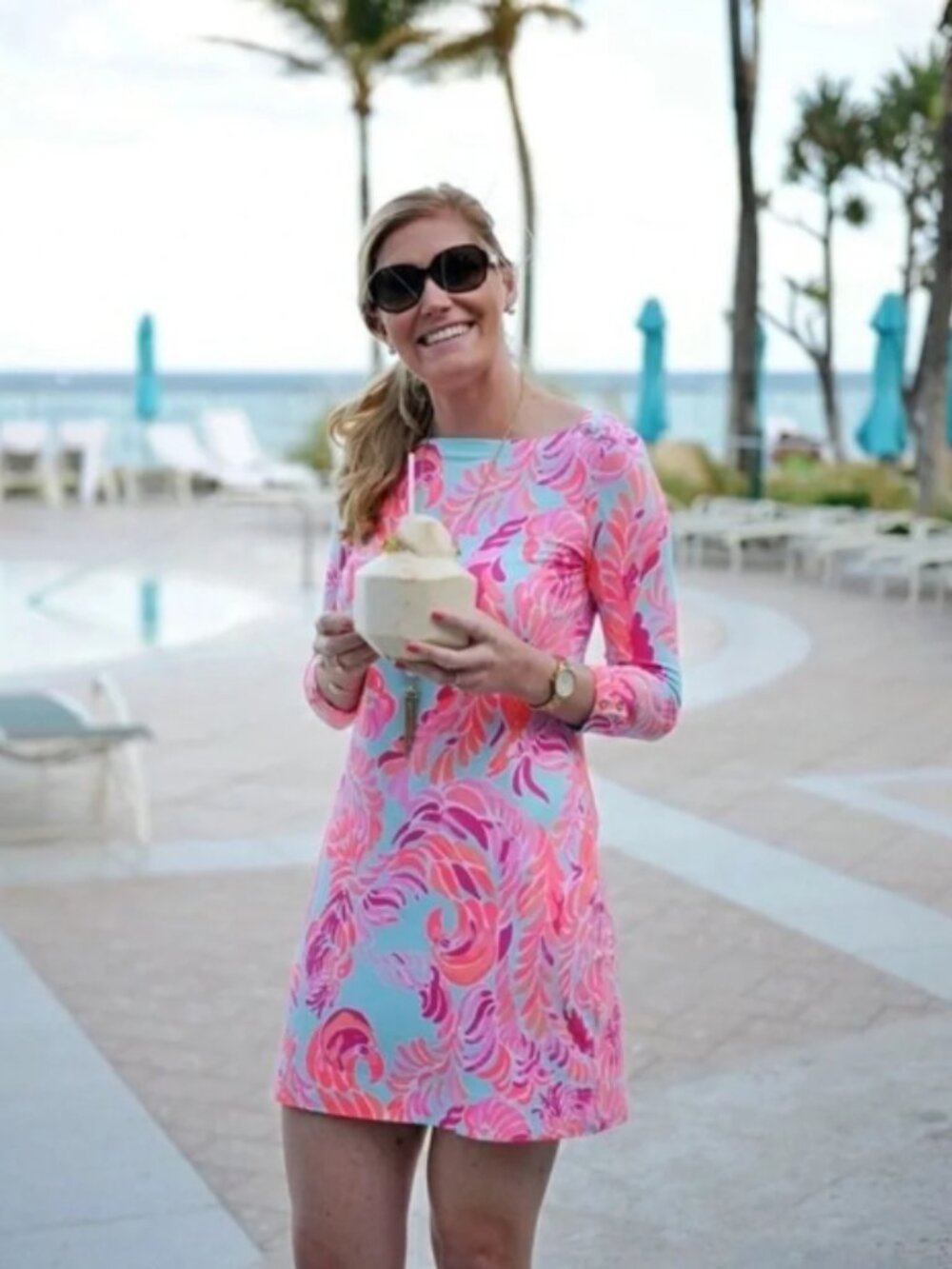 Lilly Pulitzer Sophie Love Birds Dress size Medium - Picture 3 of 10